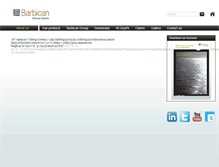 Tablet Screenshot of barbicaninsurance.co.gg